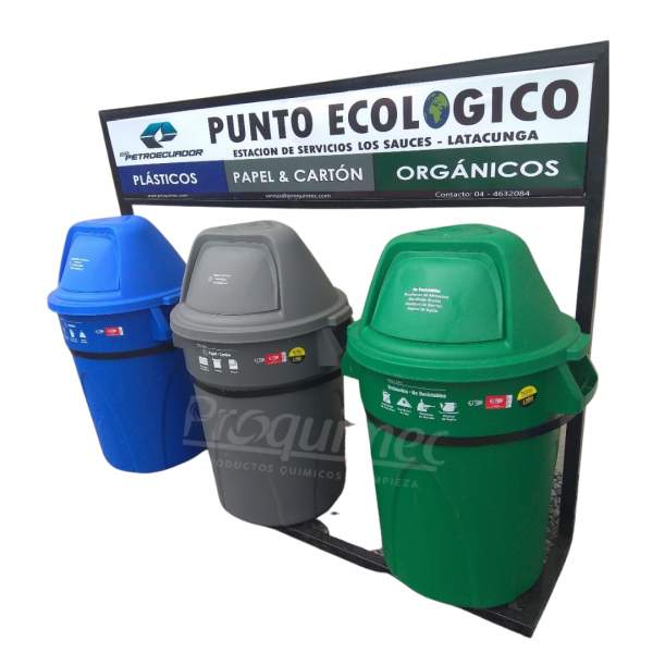 Punto ecologico 121 litros